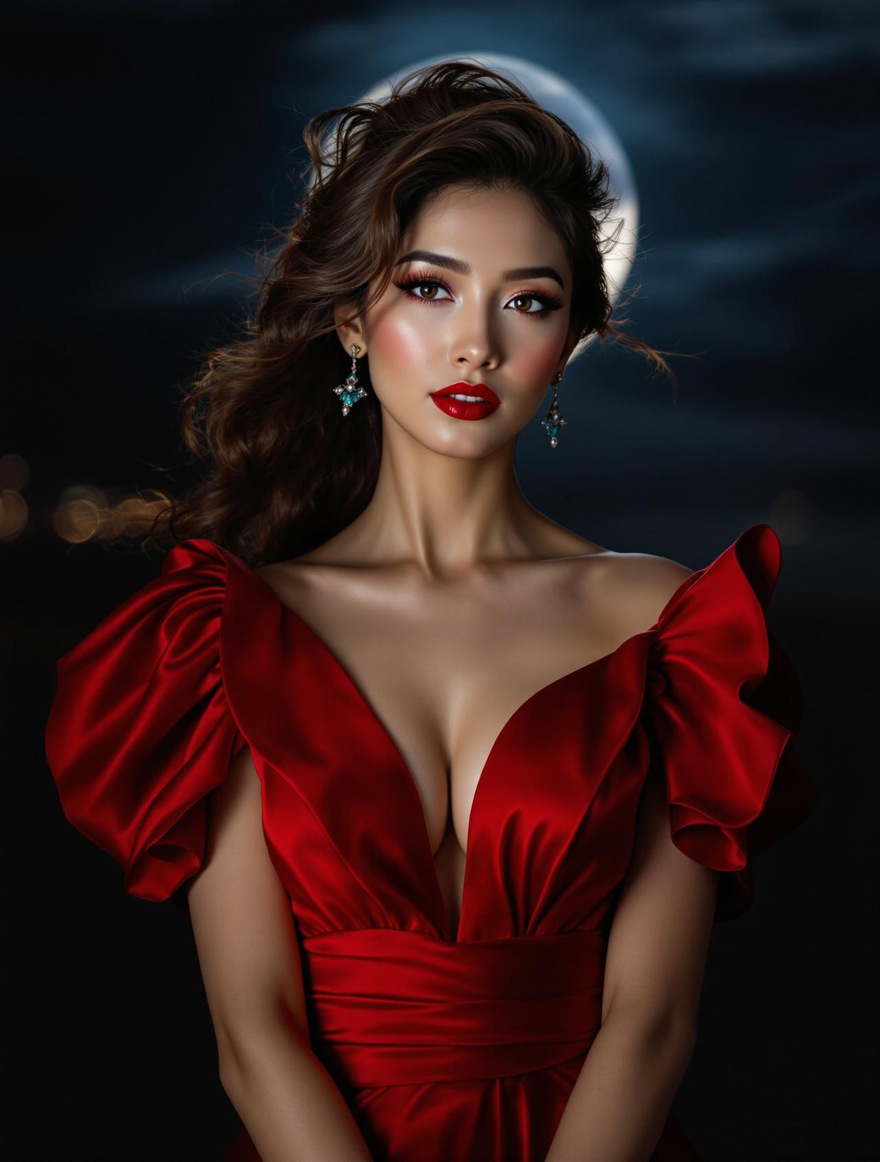 cosplay图集 - 性感系风格作品 - 红唇诱惑