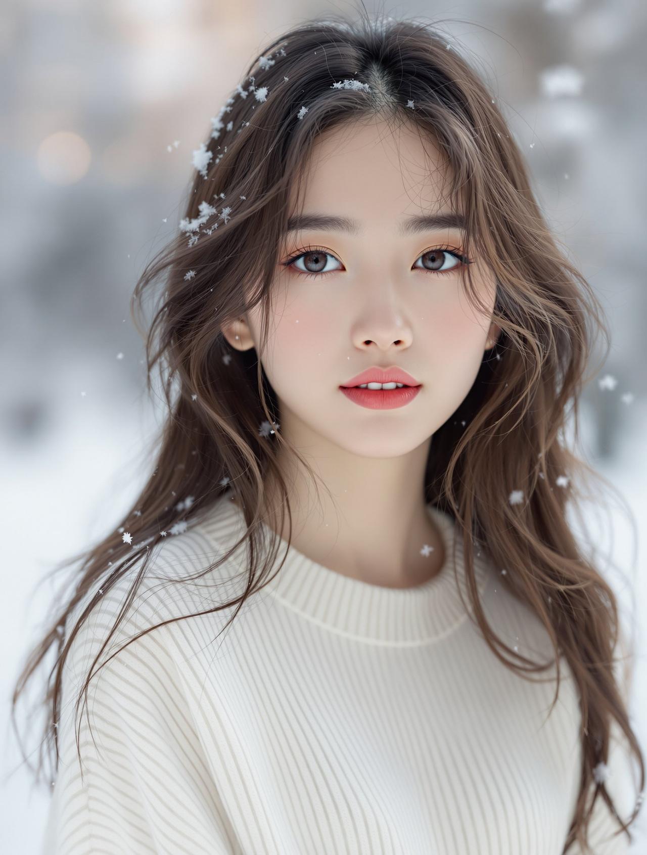 cosplay图集 - 纯欲风风格作品 - 初雪约定
